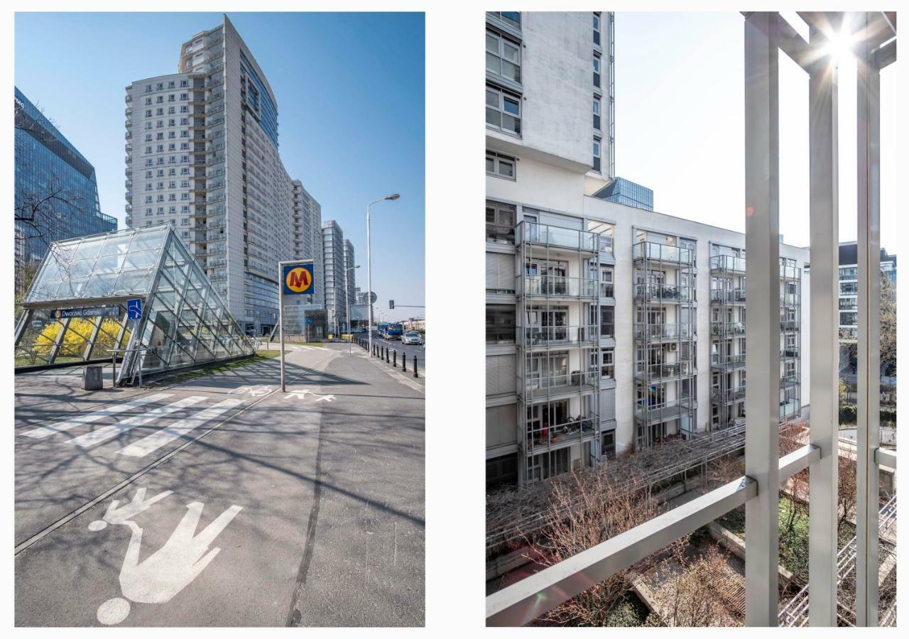 Apartament Gdanski Varşova Dış mekan fotoğraf